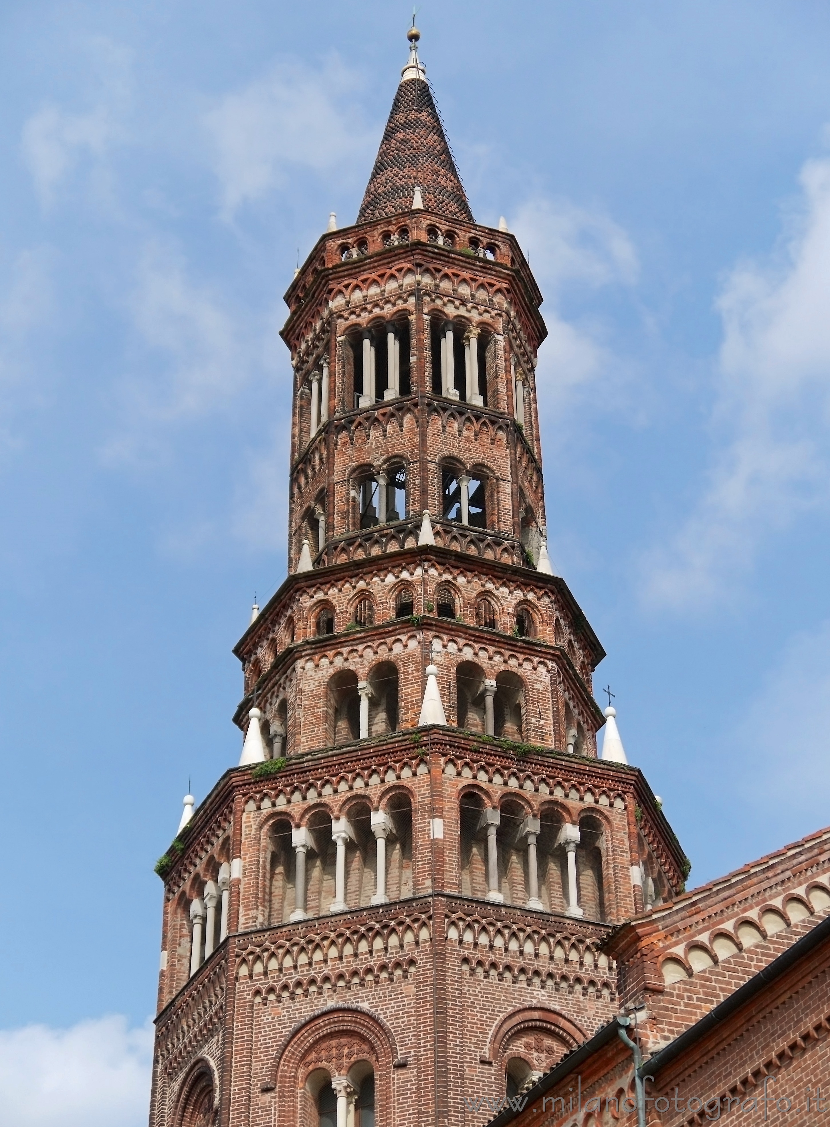 Milan (Italy): Tower of the Abbey of Chiaravalle - Milan (Italy)