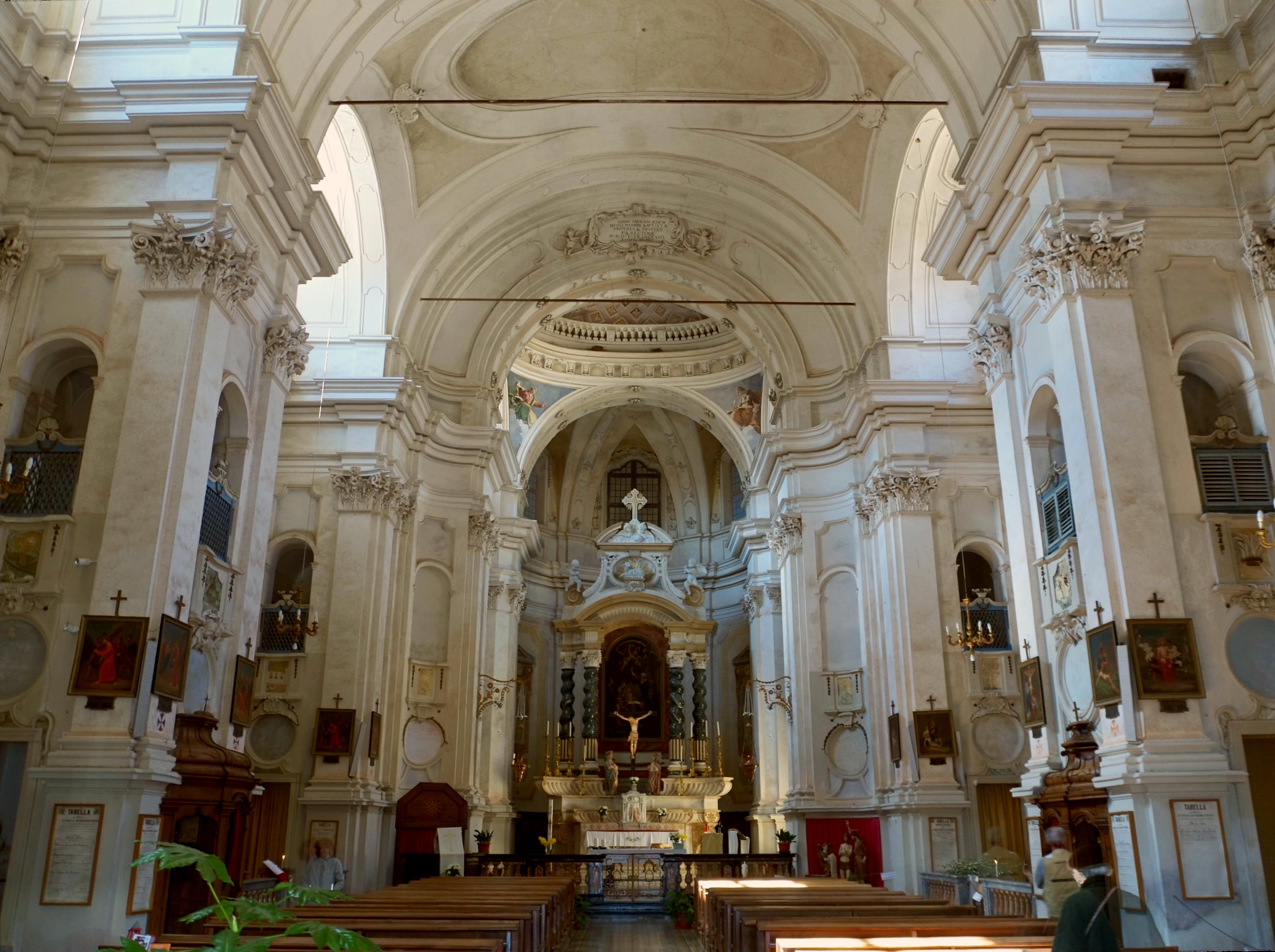 Campiglia Cervo (Biella): Interno del Santuario di San Giovanni di Andorno - Campiglia Cervo (Biella)