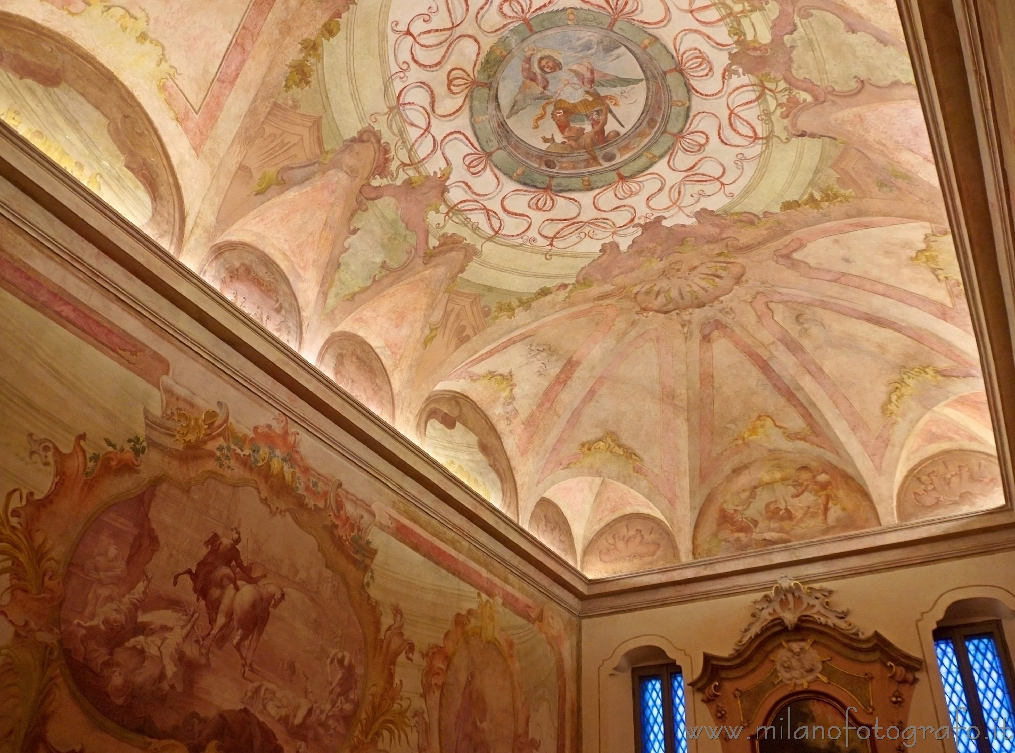 Milano: Sala capitolare nella Certosa di Garegnano - Milano