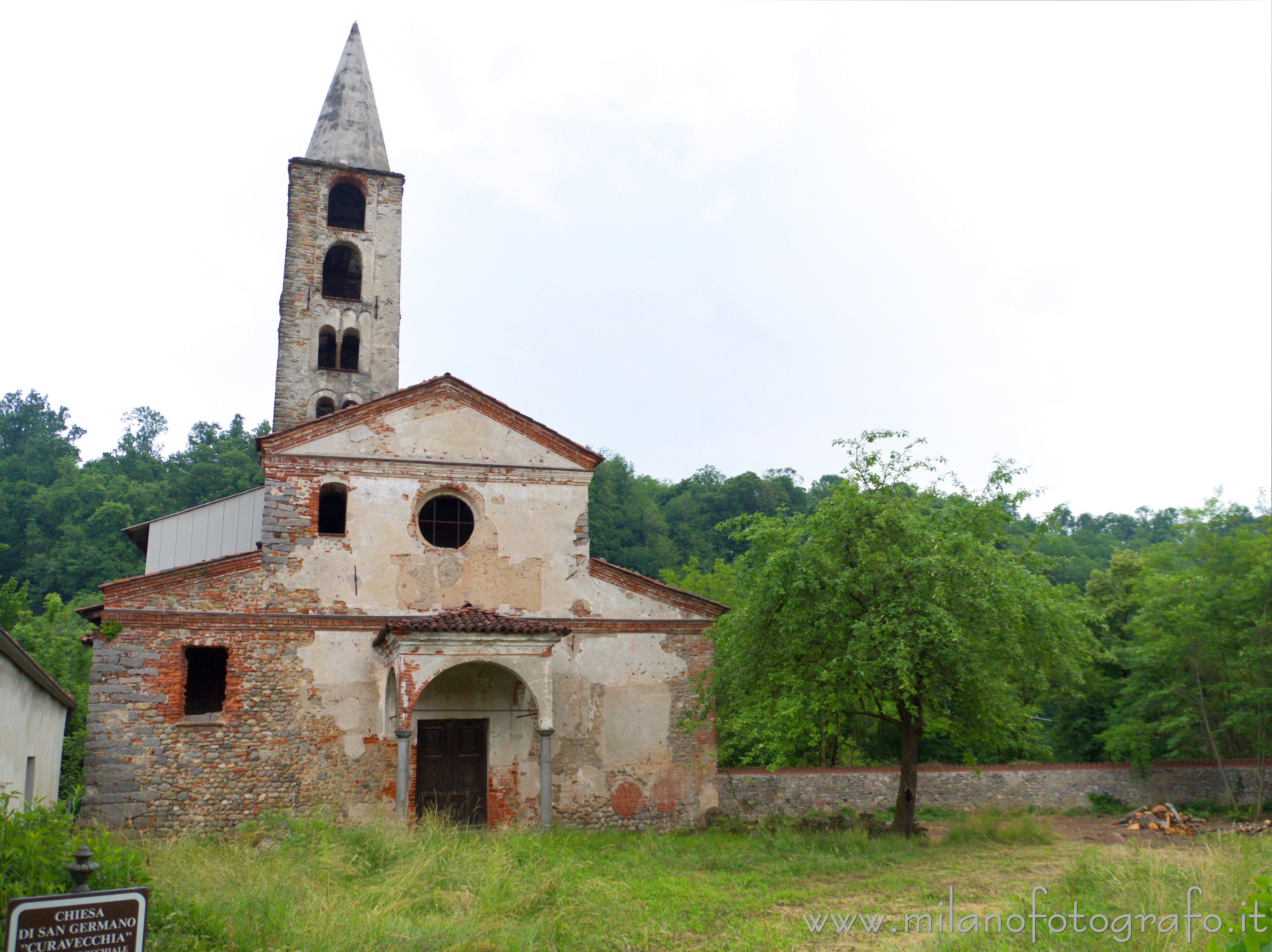 Tollegno (Biella): Chiesa Curavecchia, l'antica Chiesa di San Germano - Tollegno (Biella)