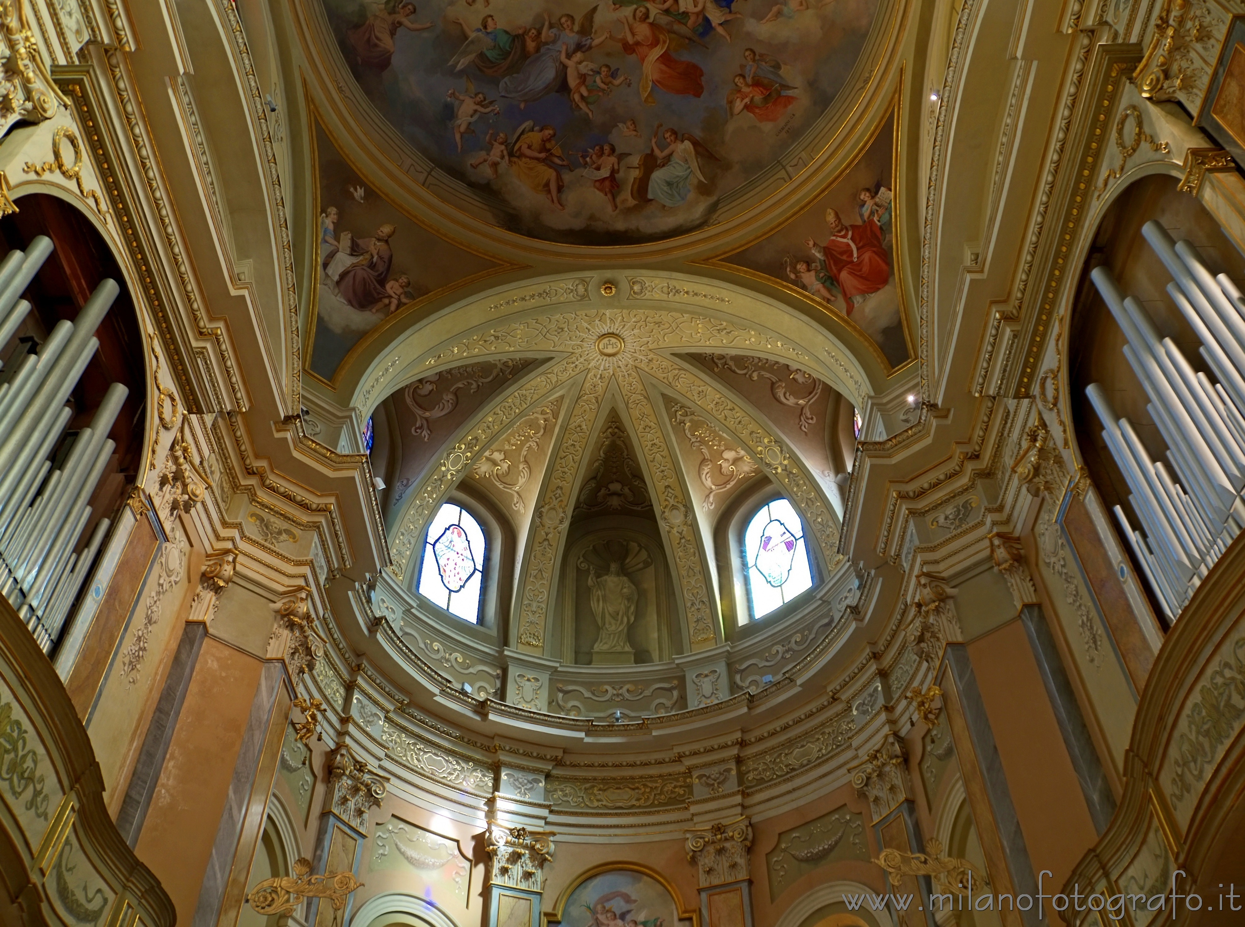 Cilavegna (Pavia, Italy): Aps of the Church of the Saints Peter and Paul - Cilavegna (Pavia, Italy)