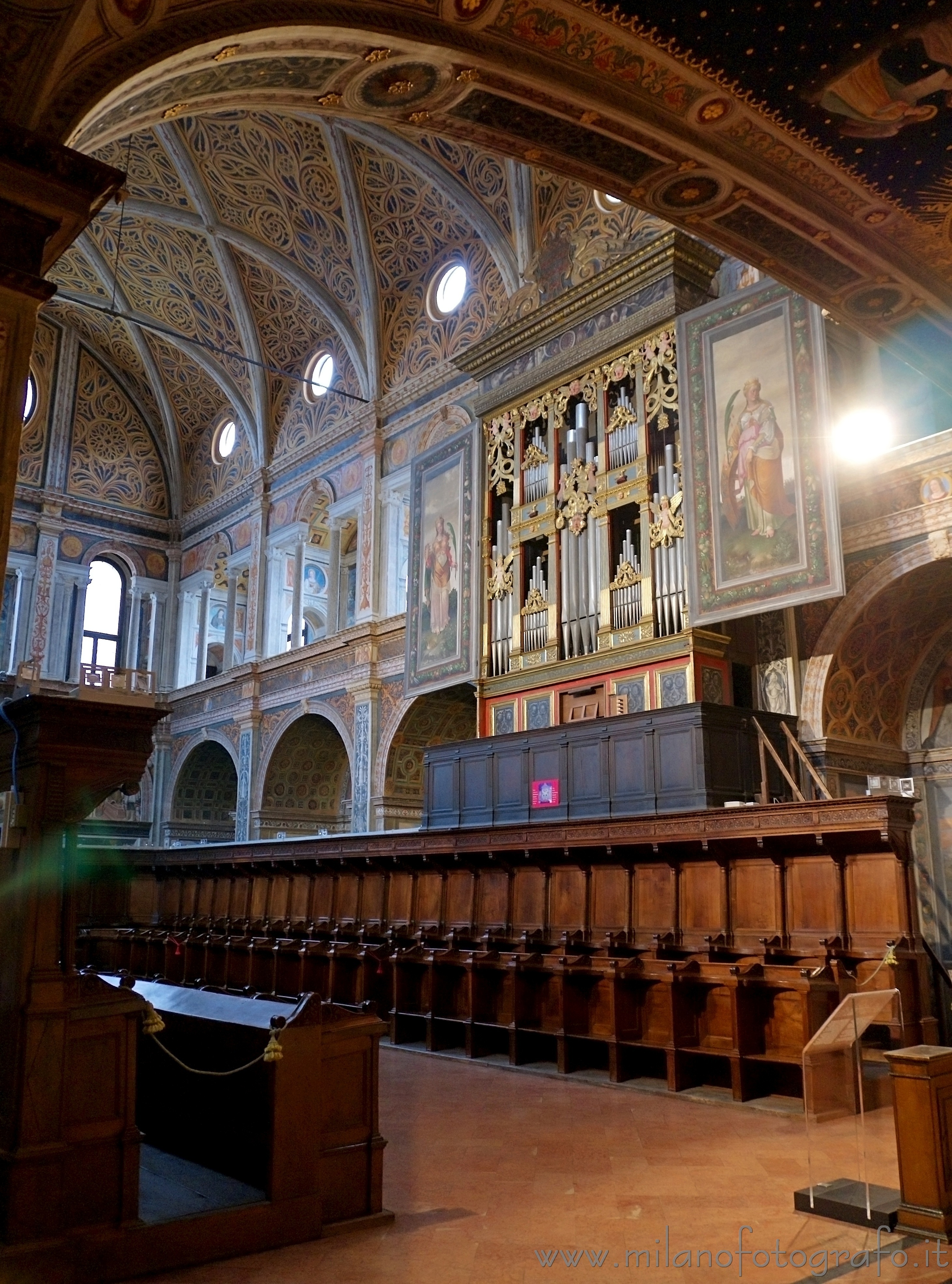 Milano: Chiesa di San Maurizio - Aula delle monache - Milano