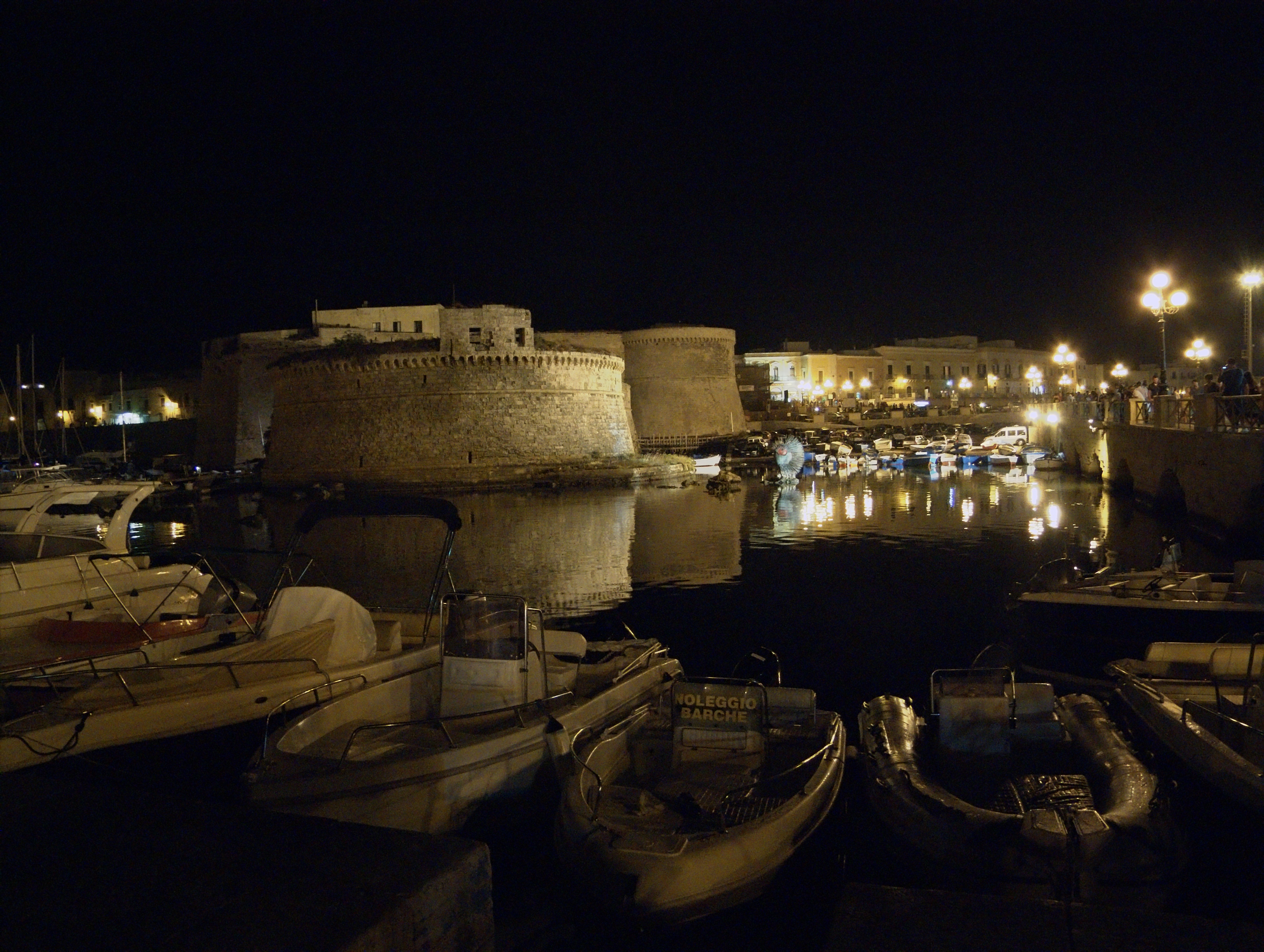 Gallipoli (Lecce, Italy) - The fortess of the old Gallipoli