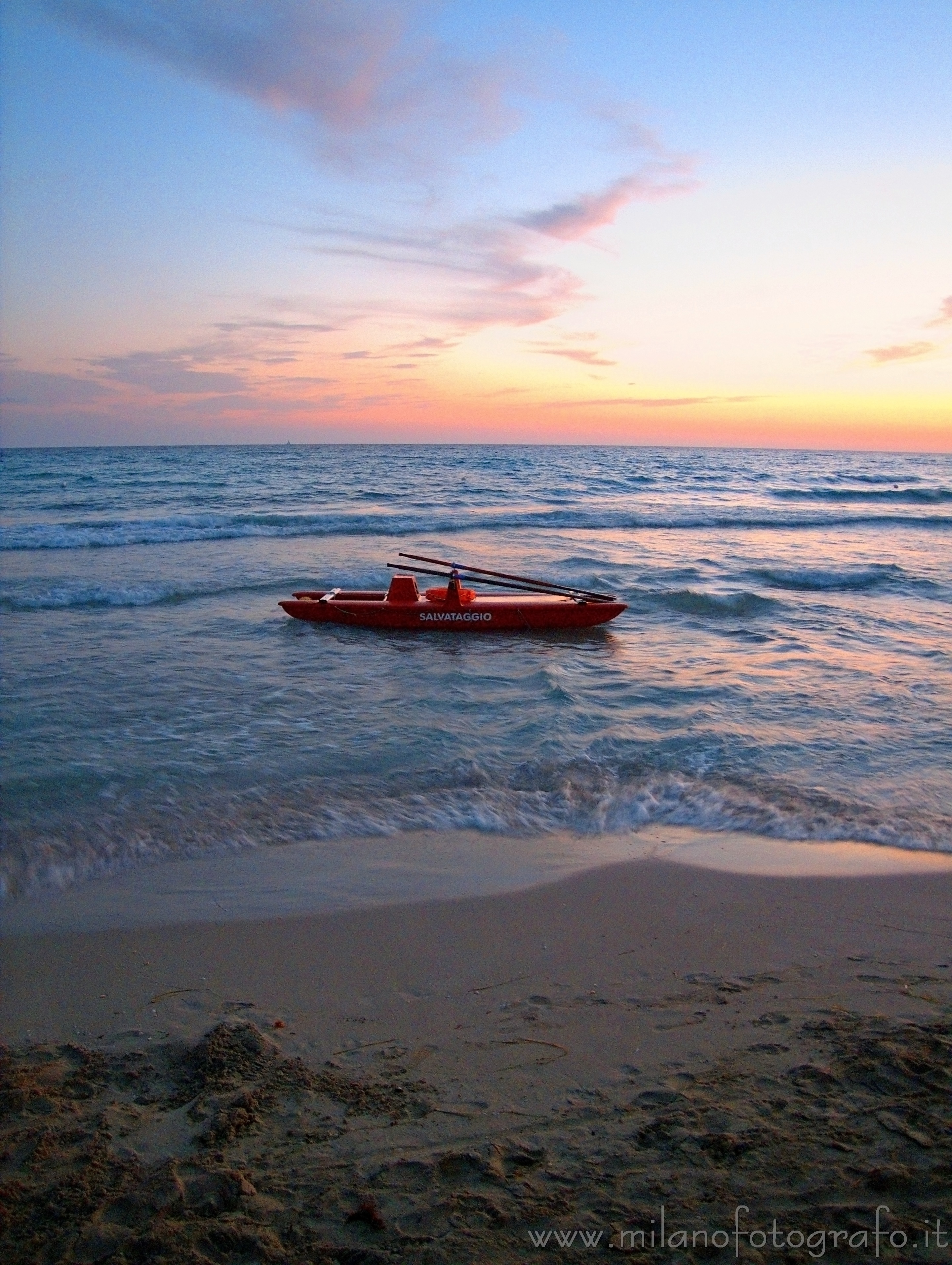 Torre San Giovanni (Lecce): Colori del tramonto - Torre San Giovanni (Lecce)