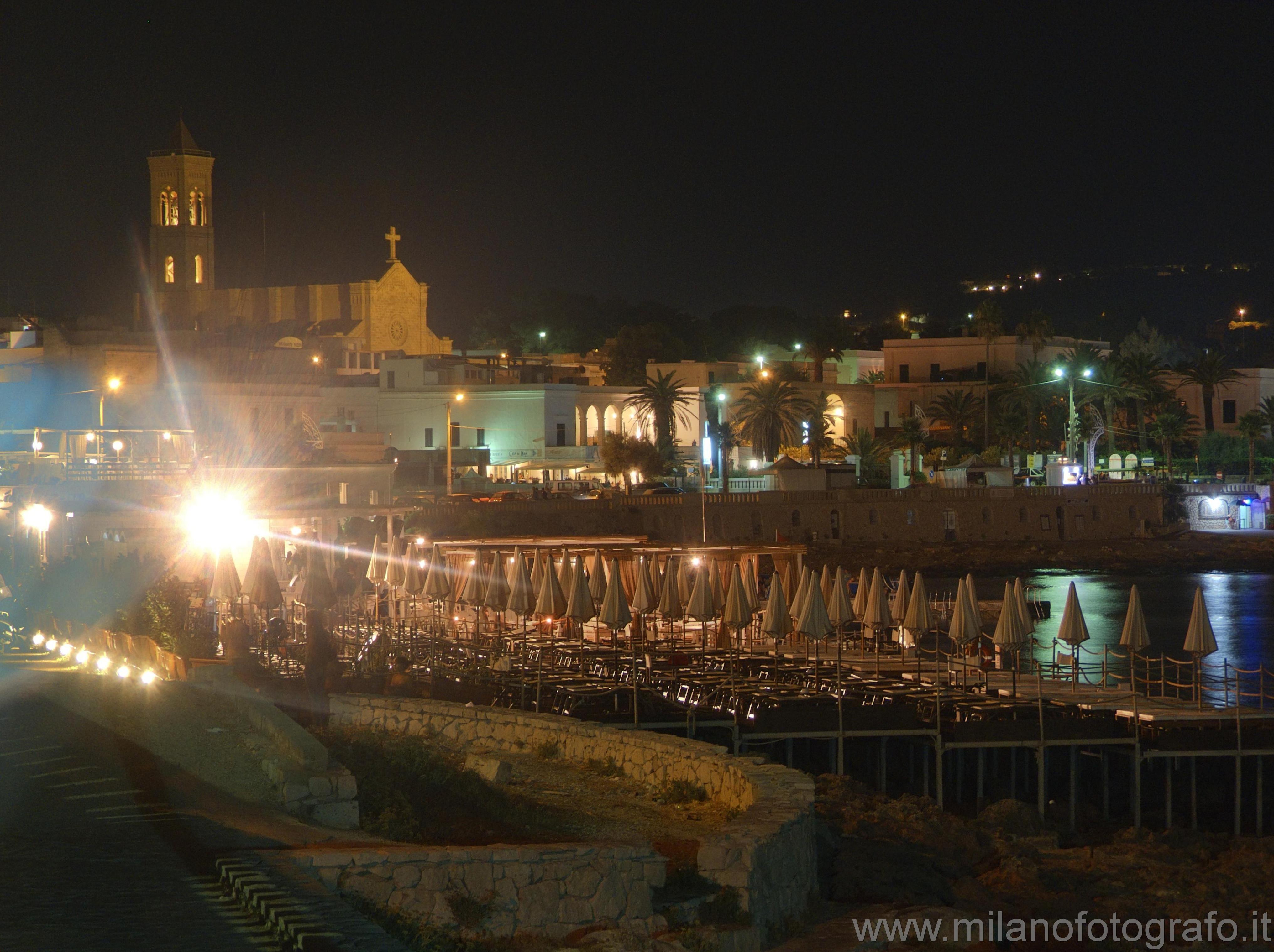 Leuca (Lecce, Italy): Part of Leuca in the night - Leuca (Lecce, Italy)