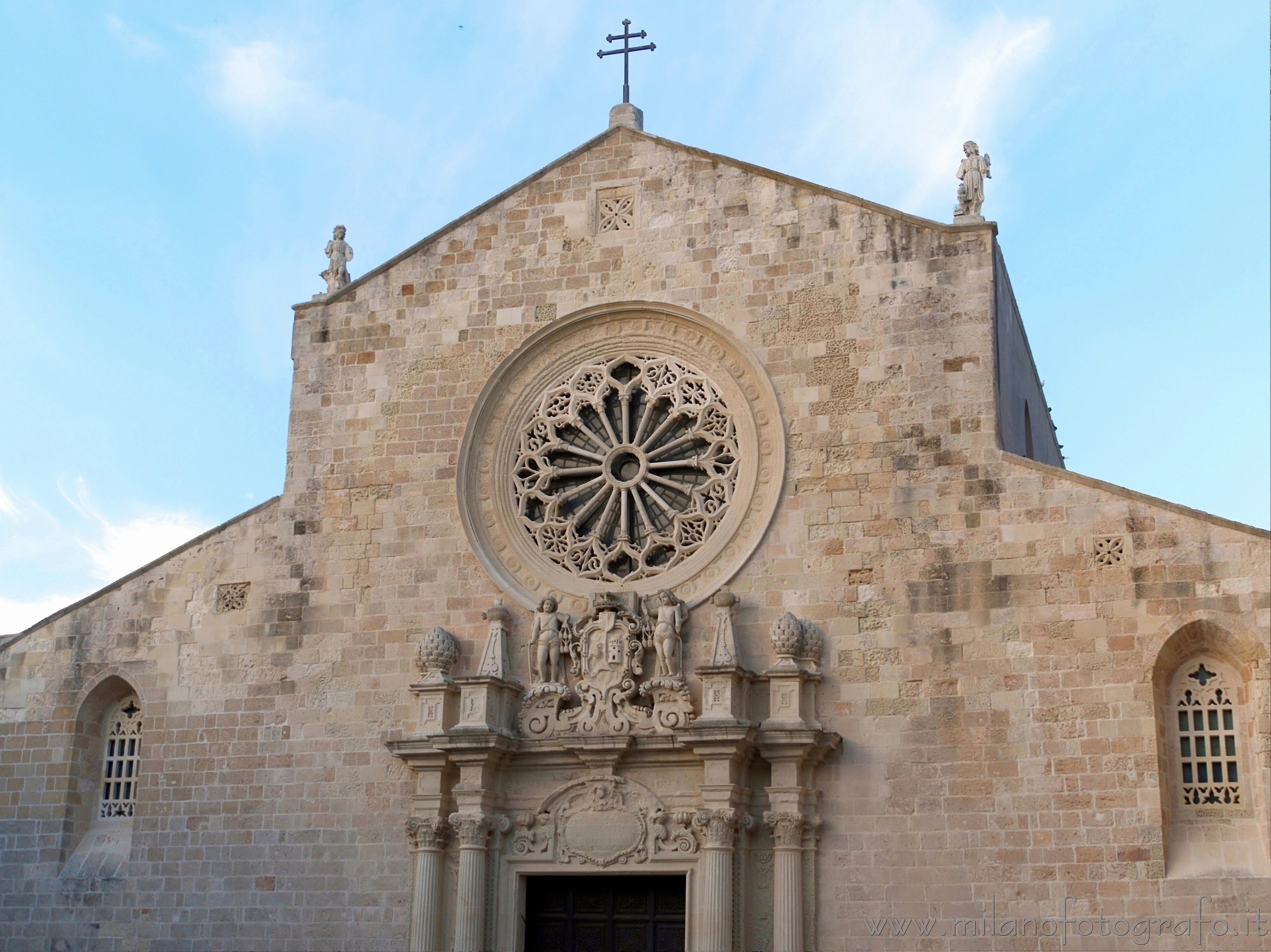 Otranto (Lecce, Italy): Facade of the cathedral - Otranto (Lecce, Italy)