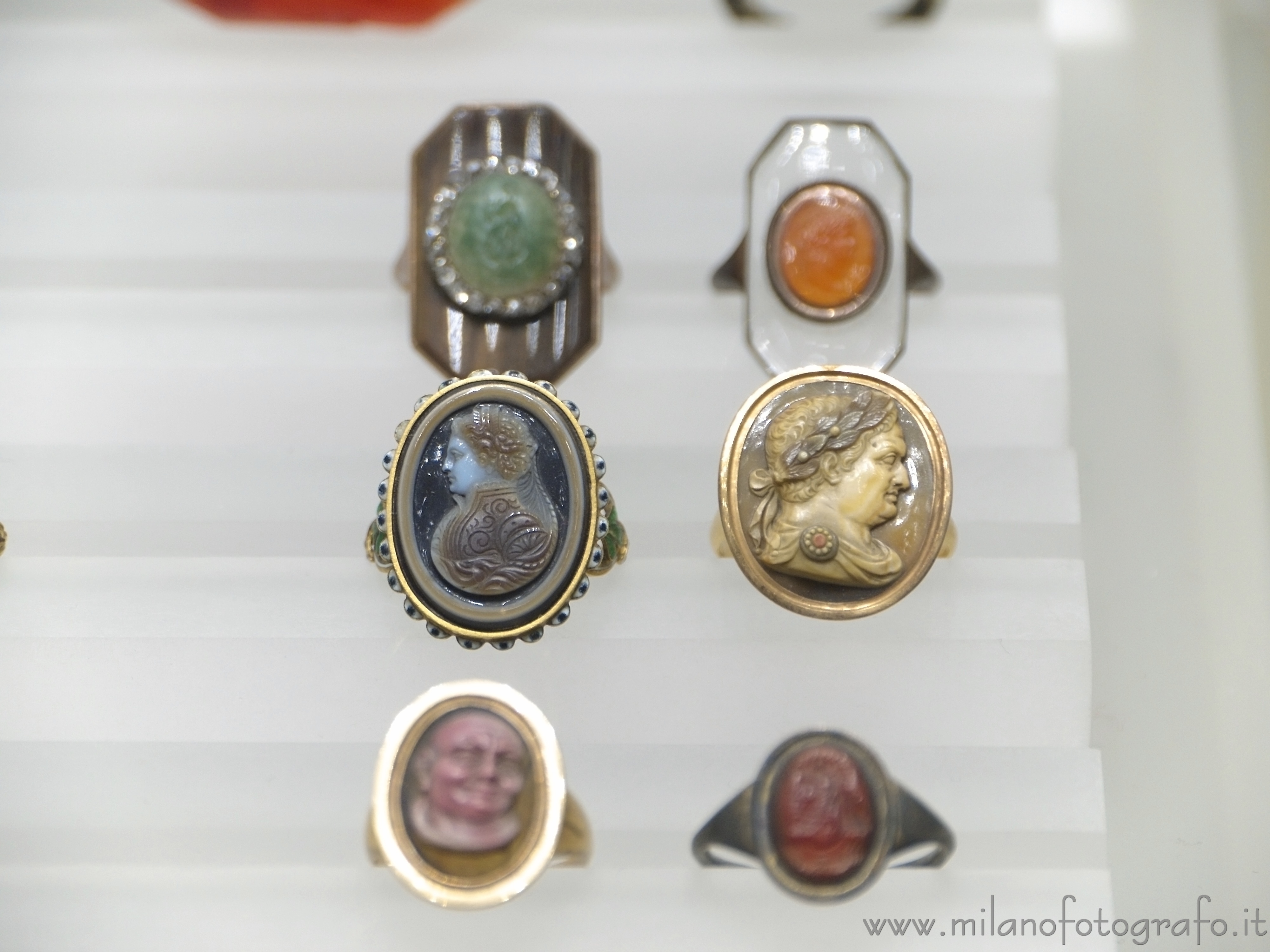 Milano: Anelli della collezione di gioielli antichi del Museo Poldi Pezzoli - Milano