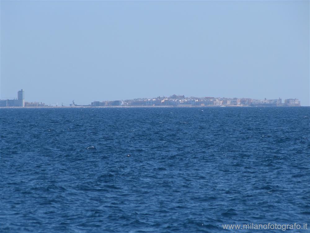 Porto Selvaggio (Lecce) - Gallipoli vechia vista da Porto Selvggio