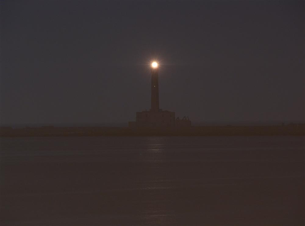 Gallipoli (Lecce, Italy) - The lighthouse by night