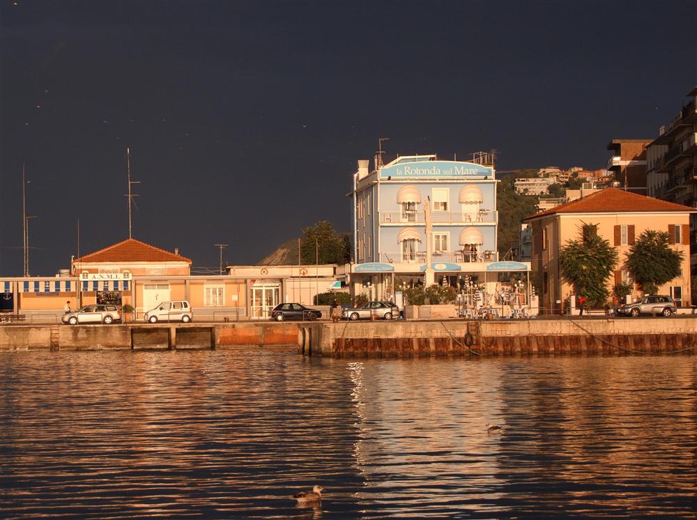 Cattolica (Rimini, Italy) - The harbour after a rain