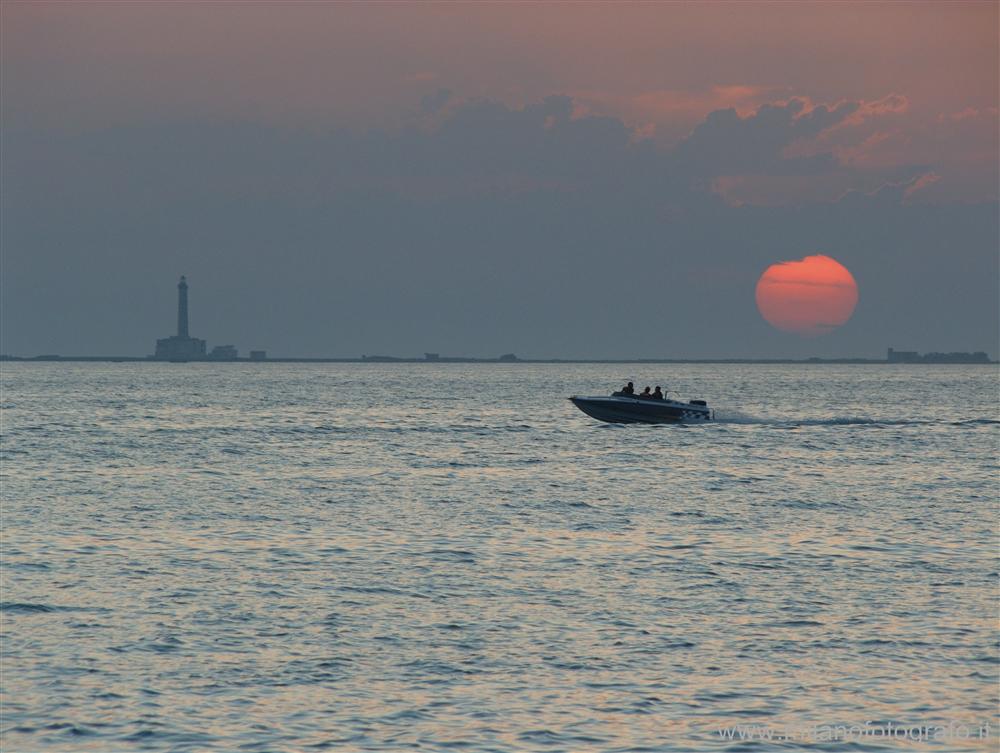 Baia Verde frazione di Gallipoli (Lecce) - Tramonto del sole