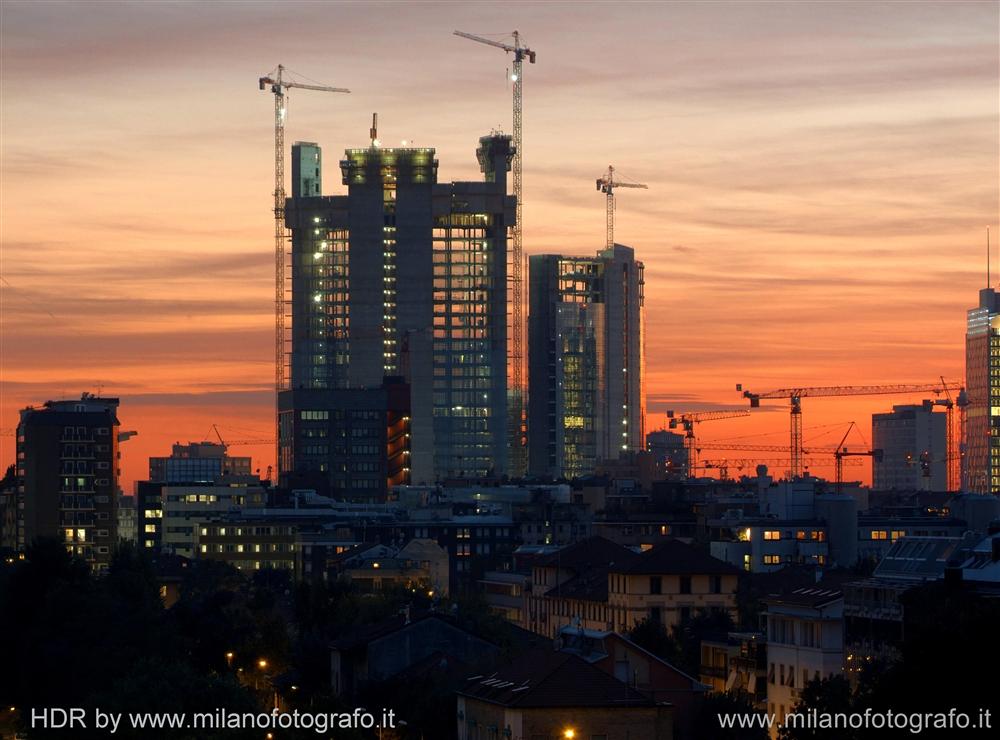 Milan (Italy) - The new skyscrapers in the Varesine quarter