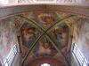 Milan (Italy): Frescos on the voult of the aps of the Abbey of Chiaravalle