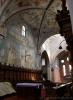 Mailand: Detail of the interior of the Abbey of Chiaravalle