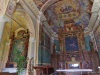 Trivero (Biella, Italy): Presbytery of the Old Church of the Sanctuary of the Virgin of the Moorland