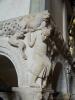 Milan (Italy): Detail of the sarcophag of the Stilicho's Sepulchre in the Basilica of Sant Ambrogio