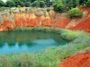 Otranto (Lecce, Italy): The abandonend bauxite quarry