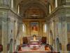 Tollegno (Biella, Italy): Presbytery and choir of the Church of San Germano
