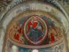 Biasca (Ticino, Switzerland): Fresco of blessing Christ