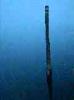 Belgirate (Novara, Italy): Pole in Maggiore Lake in the fog