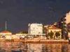 Cattolica (Rimini, Italy): Cattolica's harbour with storm clouds in the background