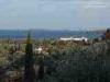 Corfù (Grecia): Panorama da sopra Gouvia, con Corfù Town sullo sfondo