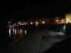Gallipoli (Lecce): La spiaggia di Gallipoli Vecchia di notte