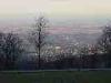 Biella (Italy): View on the plane from the Oropa Sanctuary of Oropa