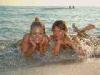 Torre San Giovanni (Lecce, Italy): Double female portrait at the sea shore