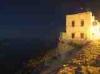 Gallipoli (Lecce, Italy): Detail of the walls in the night