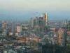 Milano: I grattacieli in zona Gioia/Garibaldi a Milano al tramonto visti dalla Torre Branca