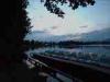 Cadrezzate (Varese): Lago di Monate all' imbrunire