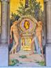Milano: Dettaglio dell'interno della della cripta di Casa Verdi