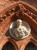 Milan (Italy): Detail of one of the gothic windows of the once Ca'Granda hospital