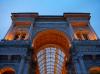 Milano: L'entrata di Galleria Vittorio Emanuele