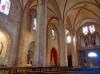 Milan (Italy): Walls and columns inside the Basilica of San Simpliciano