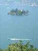 Monte Isola (Lake Iseo, Brescia, Italy): Loreto island and panorama