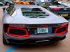 Milan (Italy): Lamborghini Aventador from behind