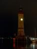 Lindau (Lago di Costanza, Germania): Faro del porto in notturna