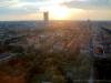 Milan (Italy): Sunset over Milan seen from the Branca Tower
