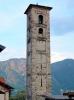 Ossuccio (Como, Italy): Bell tower of the Church of Sant'Agata