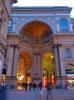 Milan (Italy): Entrance of the Vittorio Emanuele Gallery from Scala square
