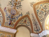 Milan (Italy): Eclectic style decorations inside the concert hall of Institute for the Blinds of Milan