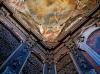 Milan (Italy): The walls covered with bones of the ossary of San Bernardino alle Ossa