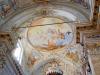 Monte Isola (Brescia, Italy): Decorated vault of the aps in the Church of San Michele Arcangelo in Peschiera Maraglio