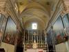 Ghislarengo (Novara): Presbiterio della Chiesa della Beata Vergine Assunta