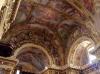 Milan (Italy): Detail of the decorated ceiling of the Church of Sant'Antonio Abate