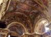 Milano: Detail of the decorated ceiling of the Church of Sant'Antonio Abate