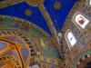 Milan (Italy): Ceiling covered with freskos of the Basilica of Sant'Eufemia