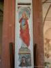 Milan (Italy): Fresco di Santa Caterina d’Alessandria e Santa Chiara da Montefalco